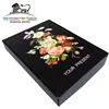 Customised Black Graceful T-Shirt Packaging Gift Box for Shopping