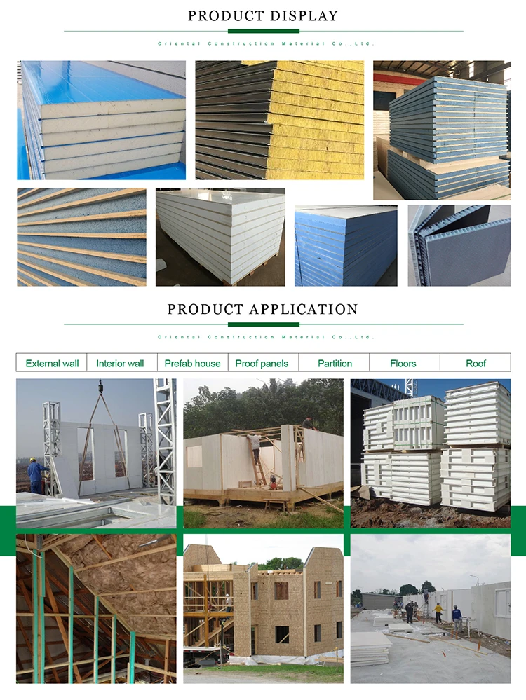 Fiber Cement Eps Xps Sandwich Wall Panel Insulation Composite Board ...