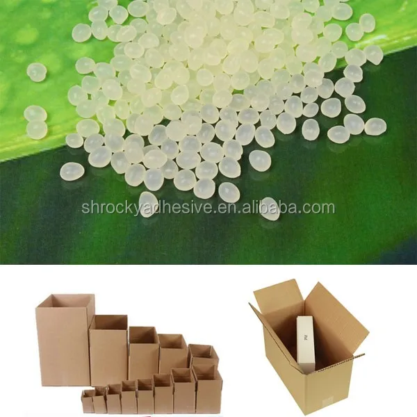 Eva Raw Material Hot Melt Adhesive/glue For Opp/uv Carton Sealing Buy