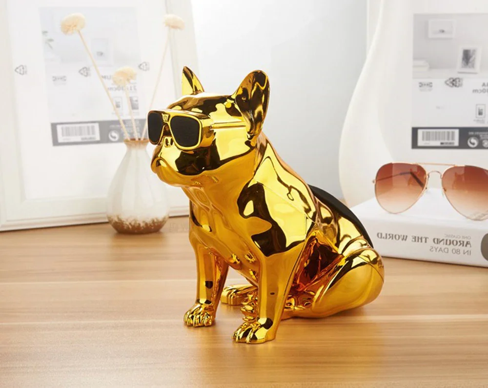 Mini Portable Bass AeroBull dog Bluetooth Speaker Wireless Fullbody Dog Speaker Touch Control Subwoofer Speaker - ANKUX.COM