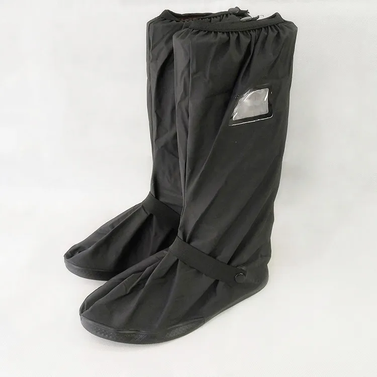 Wholesale Pvc Long Antislip Motorcycle Rain Shoe Cover Non Slip
