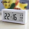 Ganxin Plastic Retro Alarm Clock light sensor wall clock