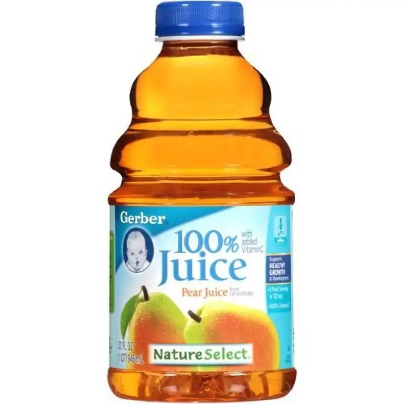 gerber pear juice