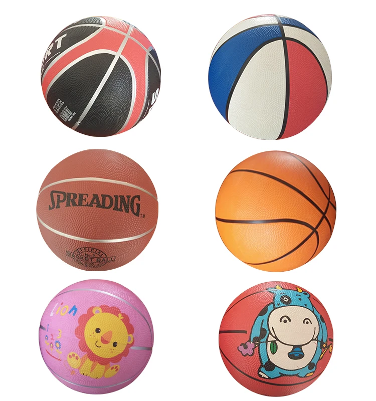 Promotional Colorful Rubber Material Design Basketball Ball Buy