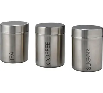 Premium Stainless Steel Coffee Tea Sugar Container Set Canister Premium Stainless Steel Coffee Tea Sugar Container Set Canister Sealed Can Product On Alibaba