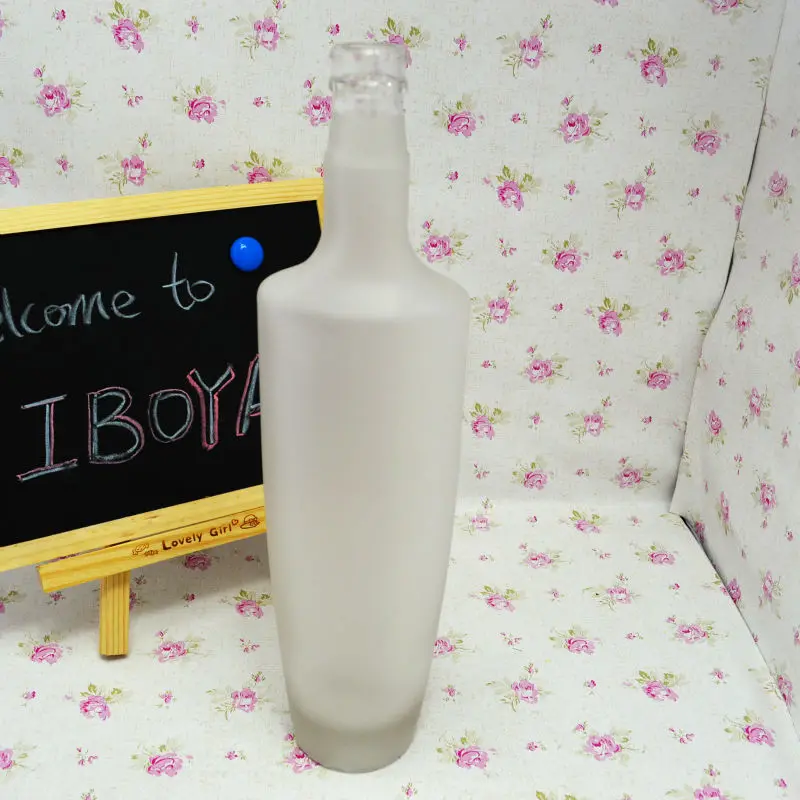 750ml Premium Frosted Wine Bottle Liquor Bottle Buy Wine Bottle