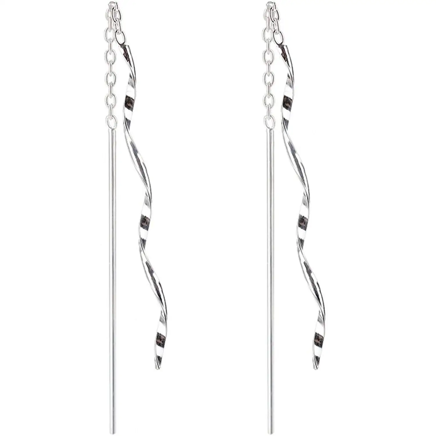 Ling Studs Earrings Hypoallergenic Cartilage Ear Piercing Simple Fashion Earrings Ear Jewelry Sterling Silver 925 Silver Flower Simple Hypoallergenic Earrings