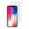 Amazon 3 Pack Clear 0.3mm 2.5D 9H Mobile Tempered Glass For iphone X Tempered Glass Sheet For iphone x Screen Protector