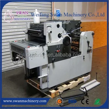 machines used in printing press