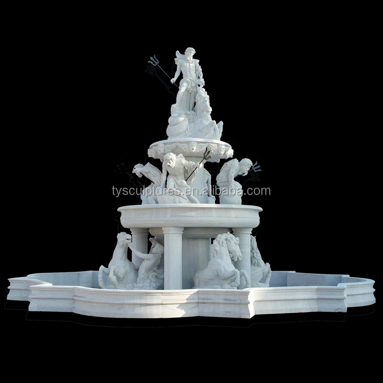 marble fountain