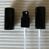 High grade shiny silver and black aluminum spray pump, cosmetic container lotion closures pump cap for glass bottle