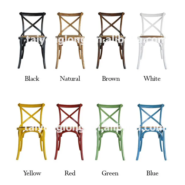 Wholesale Dining Chair/wooden Dining Room Chair Parts/cross Back Chair