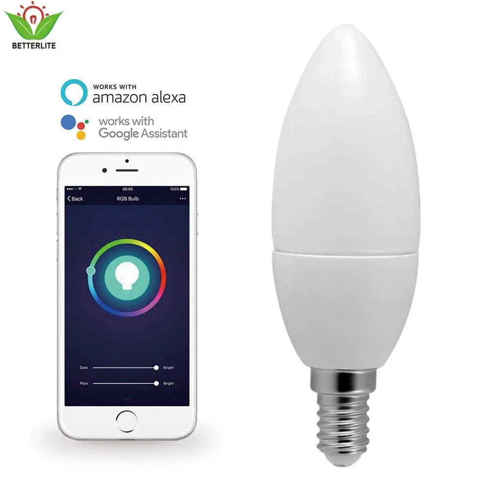 zigbee e27 e14 smart wifi light led bulb - ANKUX.COM