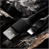 Rock new 2.1A big current fast flash charging hard Metal auto disconnect 100cm length USB data cable for lightning with light