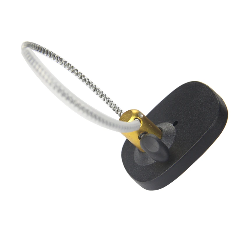 eas anti-theft wine bottle security hang tags lanyard cable with security lock