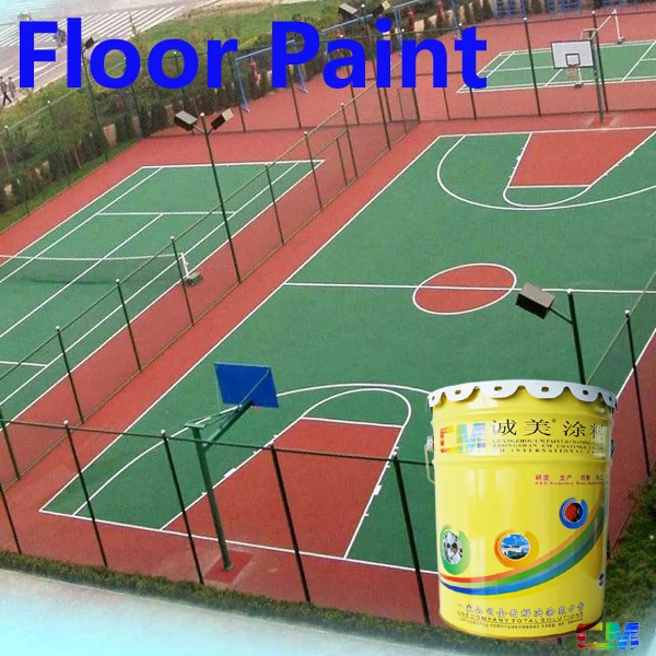Water Based Spray Polyurethane Anti Slip Paint For Basketball Sport