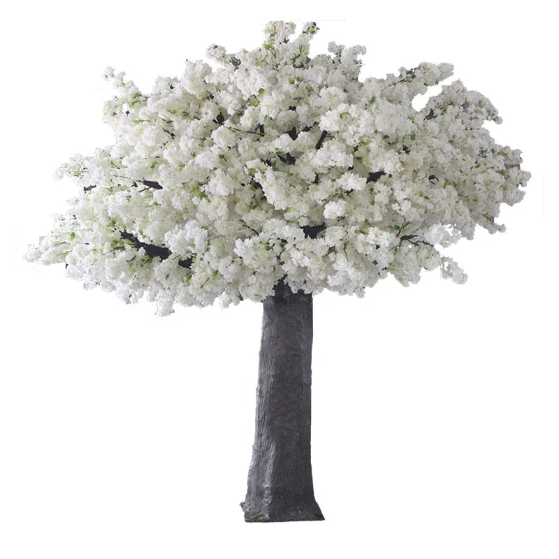 8ft Indoor Flower Tree Artificial Cherry Blossom White Wedding Tree ...