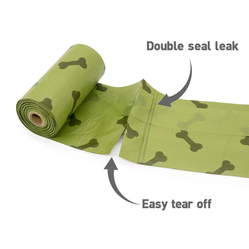 branded dog poop bags