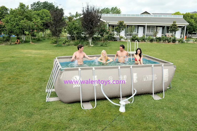 Inflatable Rectangular Pool,Jilong Swimming Pool,Adults