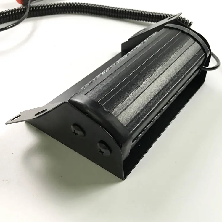 12v 7 Inch Red Blue Amber White Flashing Light 4 Led Strobe Light Kits