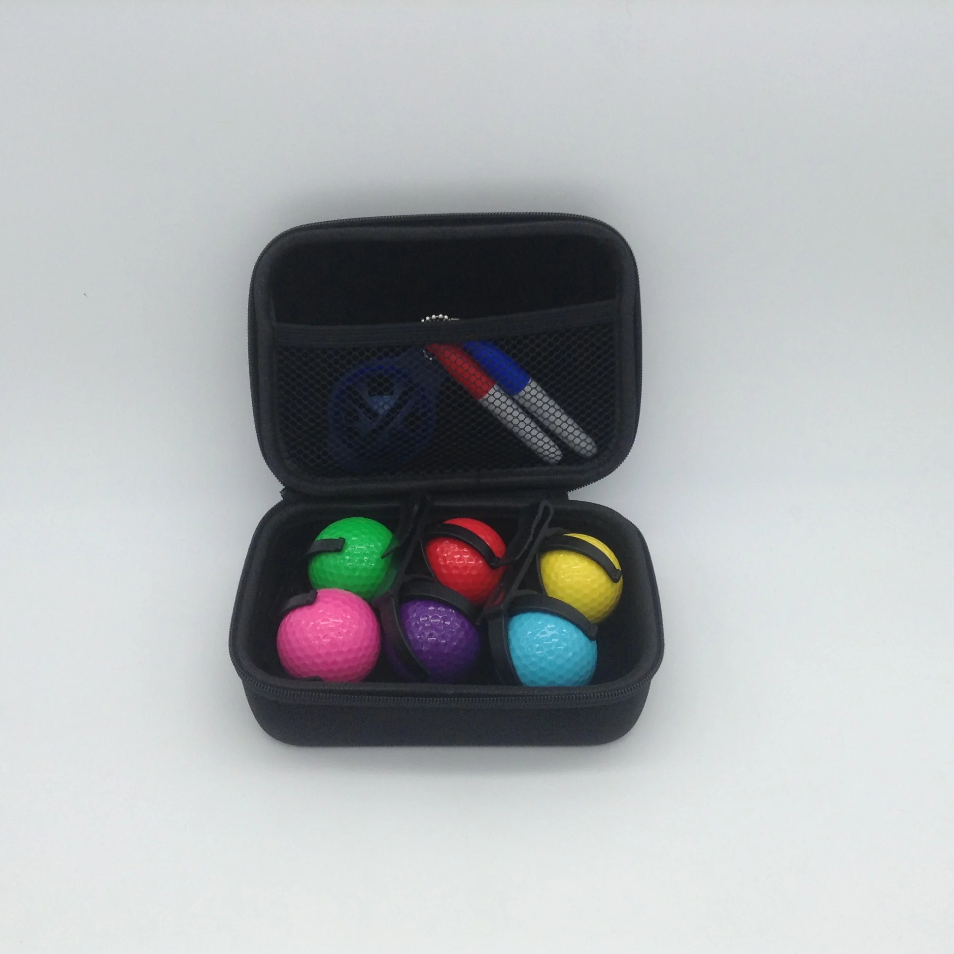 Estuche de almacenamiento de bolsa de bolsa para pelotas de golf y  camisetas con juego de 3 bolas y 3 camisetas
