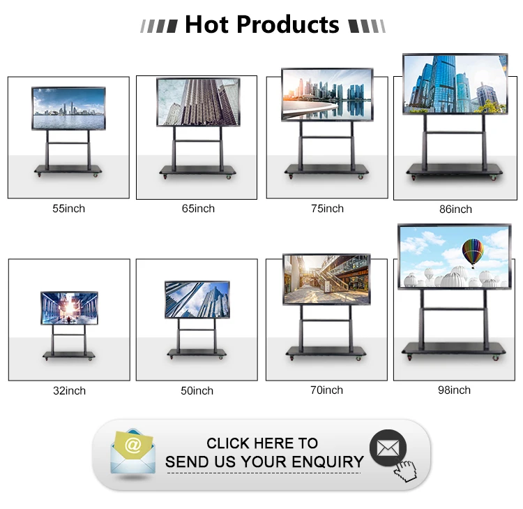 Touch screen portable interactive whiteboard computer