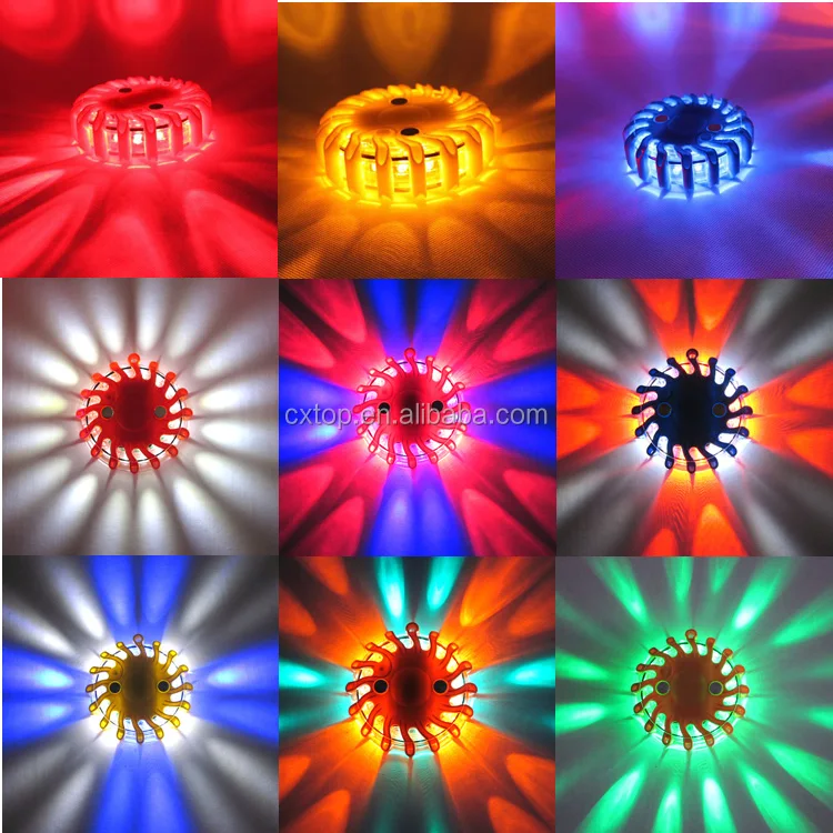 Roadway Safety Red Blue Yellow Amber Road Safety Led Warning Light