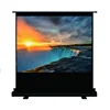 80 inch 16:9 Floor Pull Up Projection Screen/Portable Floor Standing Projector Screen
