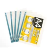 Fudek multifunctional custom printed office use clear transparent folder A4 PVC slide binder