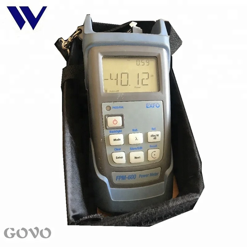 EXFO FPM600 Fiber Optical Power Meter with data storage, View EXFO FPM