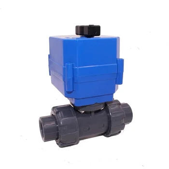 electric ball valve npt actuator motorized bsp larger way