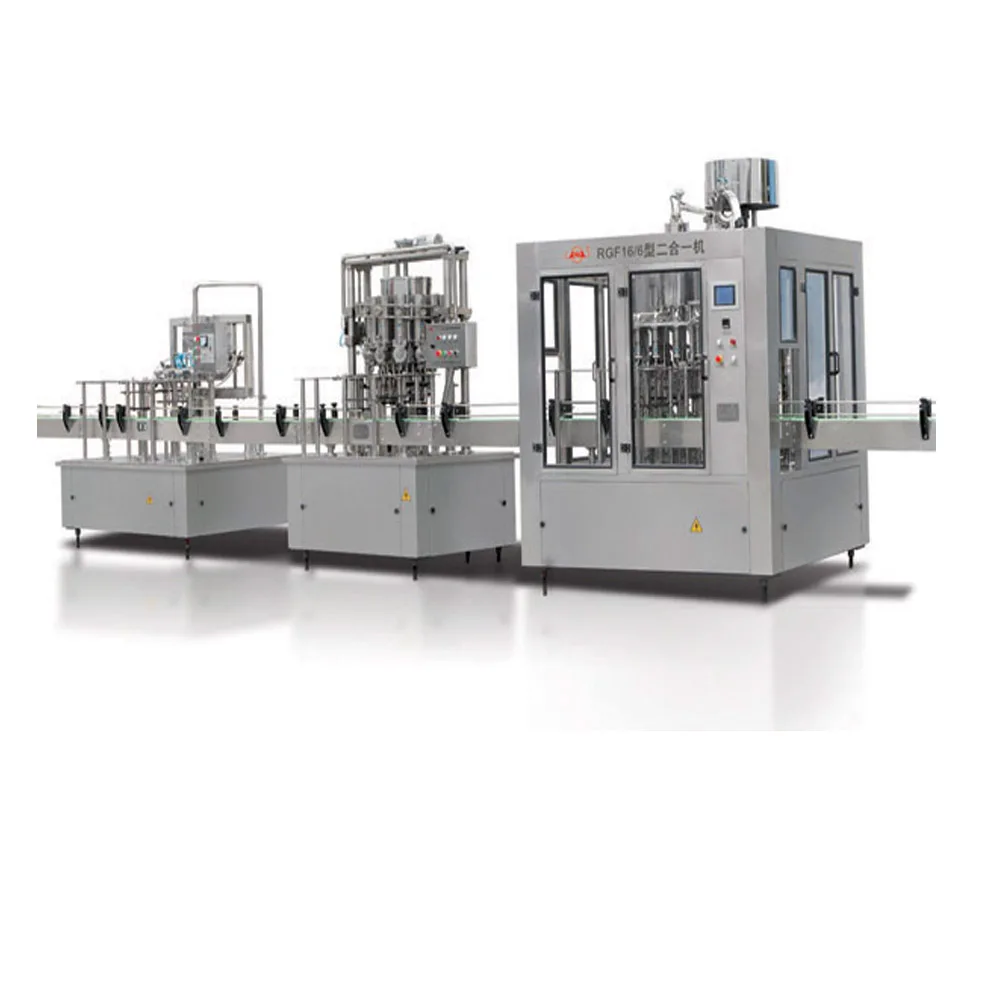 Automatic Carbonated Drink Filling Machine Line With Sparkling Beverage