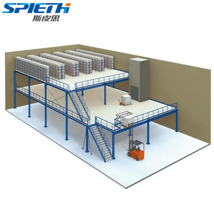 Warehouse Rack Use And Steel Material Mezzanine Floor Buy High