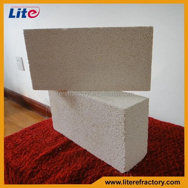 230x114x65 JM26 JM 23 Thermal Insulation Mullite Insulating Brick for Induction Furnaces