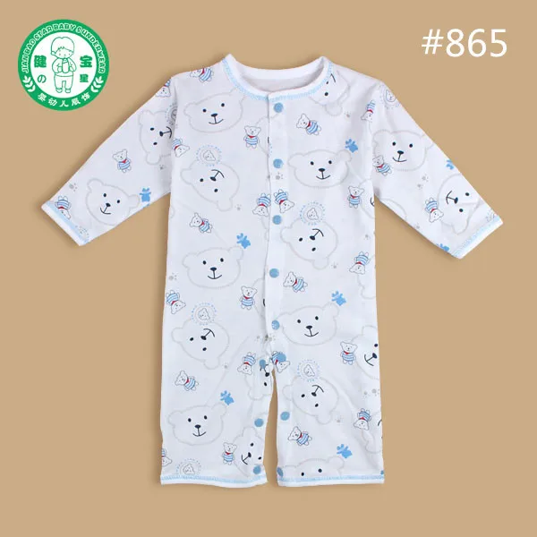 Child Wholesale Clothes Baby Rompers Baby Night Suit 100 Cotton