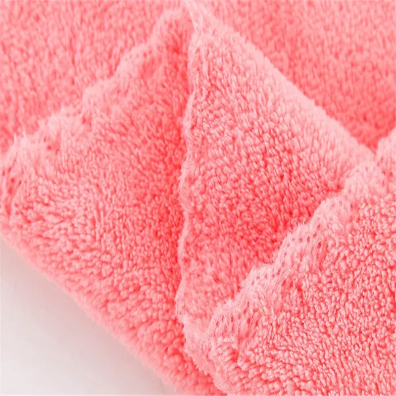 best selling coral velvet kitchen towel dish towel with logo