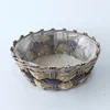 Google top 10 round willow set of display basket with plastic lining cheap wicker storage basket set for flowers