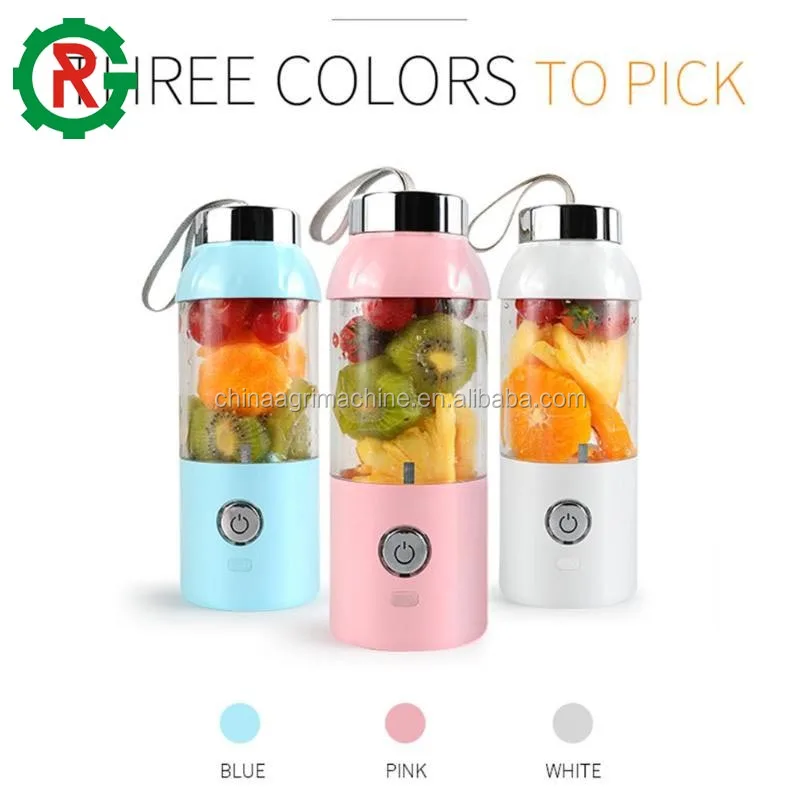 Fruit juice extractor travel blender bottle machine