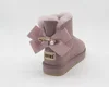 Lovely and funky winter boots women with delicate bow pins ankle boots ladies