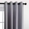 hot selling 100% polyester ready made one piece blackout curtains