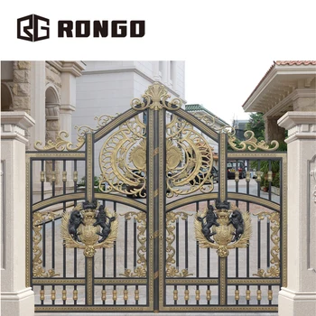 Rongo Iron Gate Design From Nigeria Buy Gate Color Designiron Gates For Salebackyard Iron Gate Product On Alibabacom - 