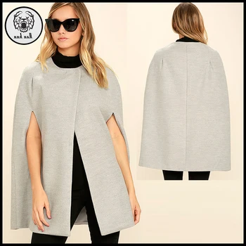 casaco poncho feminino