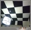 Egg crate shape acoustic foam 2014 Decorative Aluminum interior design ceiling