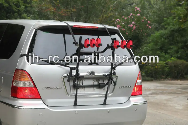universal rear mounted car bike rack