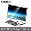 No Frame 12.1'' HDMI VGA Input TFT LCD Module USB Touch Interface 1280x800 pixels outdoor advertising led display screen