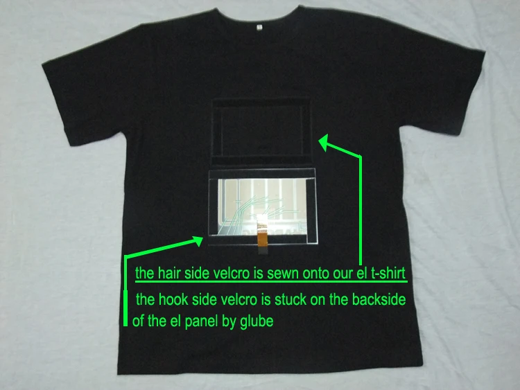 Sound Activated El Tshirt Tqualizer Shirt Animate To Sound And Music