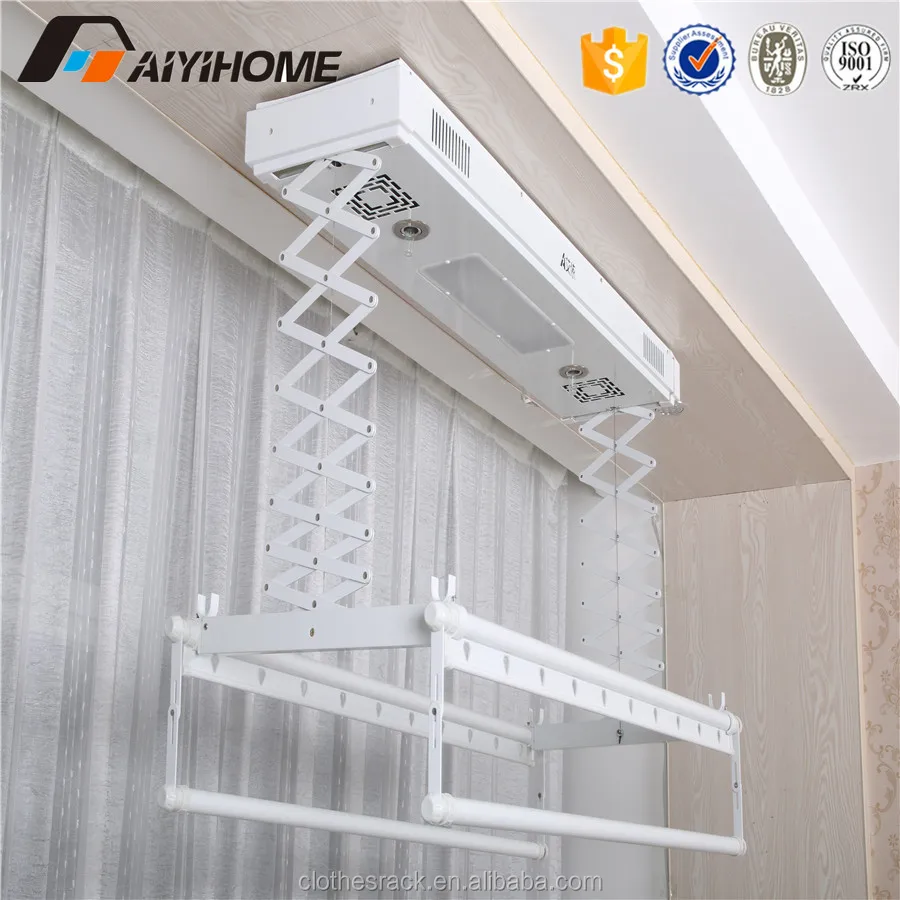 New Style Adjustable Automated Clothes Drying Rack Electronic