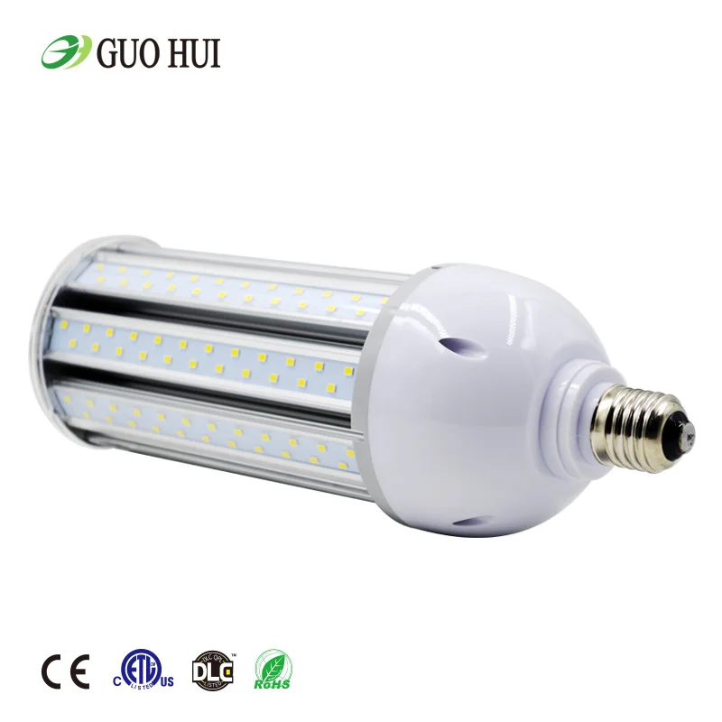 20w ETL,40w GH Lamps Replacement E27 E40 100w Led Corn Light 5200LM Warehouse Parking Lot Lamps E27 E39 Mogul Socket 5000k