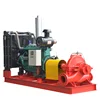 Supply High Pressure Hydraulic Hot Sale Quality Warranty Centrifugal Detroit 86kw Diesel Water Double Suction Pump Set Package