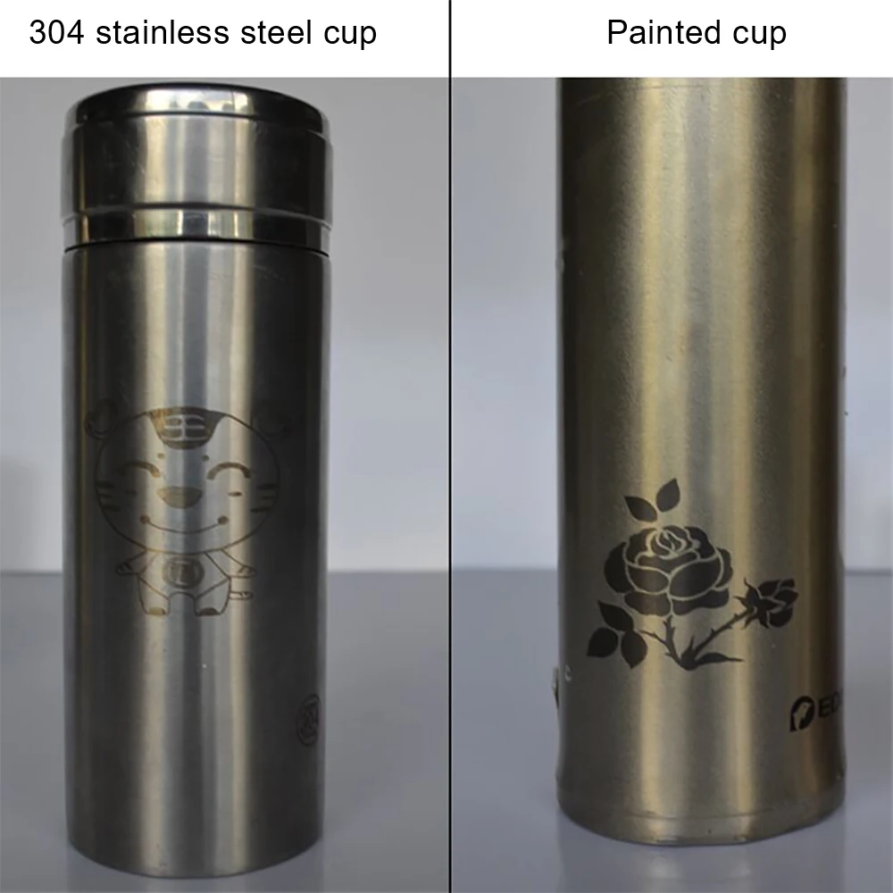 2.5W 3.5W 5.5W Cylindrical Laser Engraving Machine Automatic DIY CNC Carving Machine for Cylindrical Stainless Steel Cup 